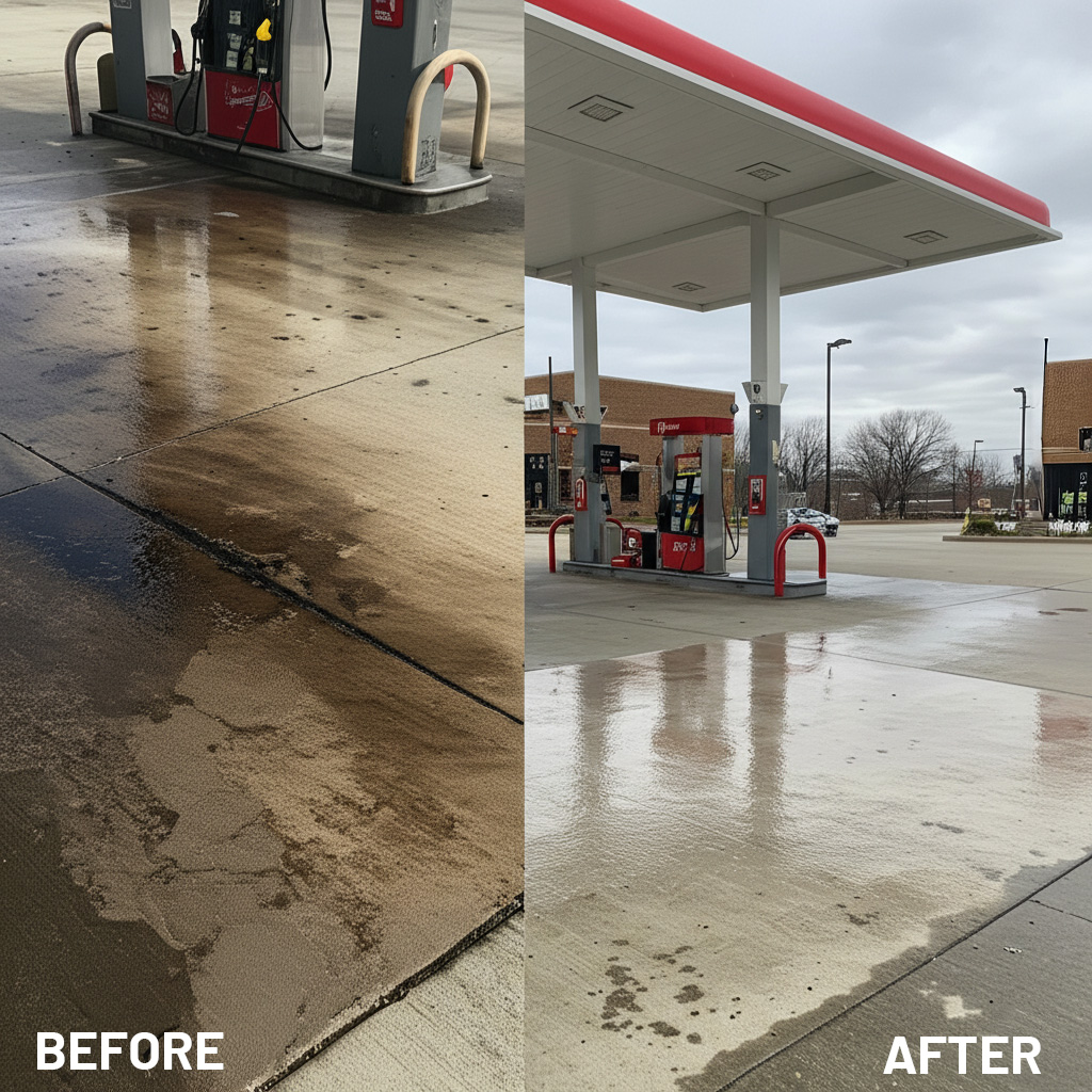Nit2Winit Power Washing Before and After Simulation